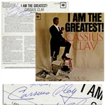Cassius Clay Signed Album I Am the Greatest! -- With JSA COA